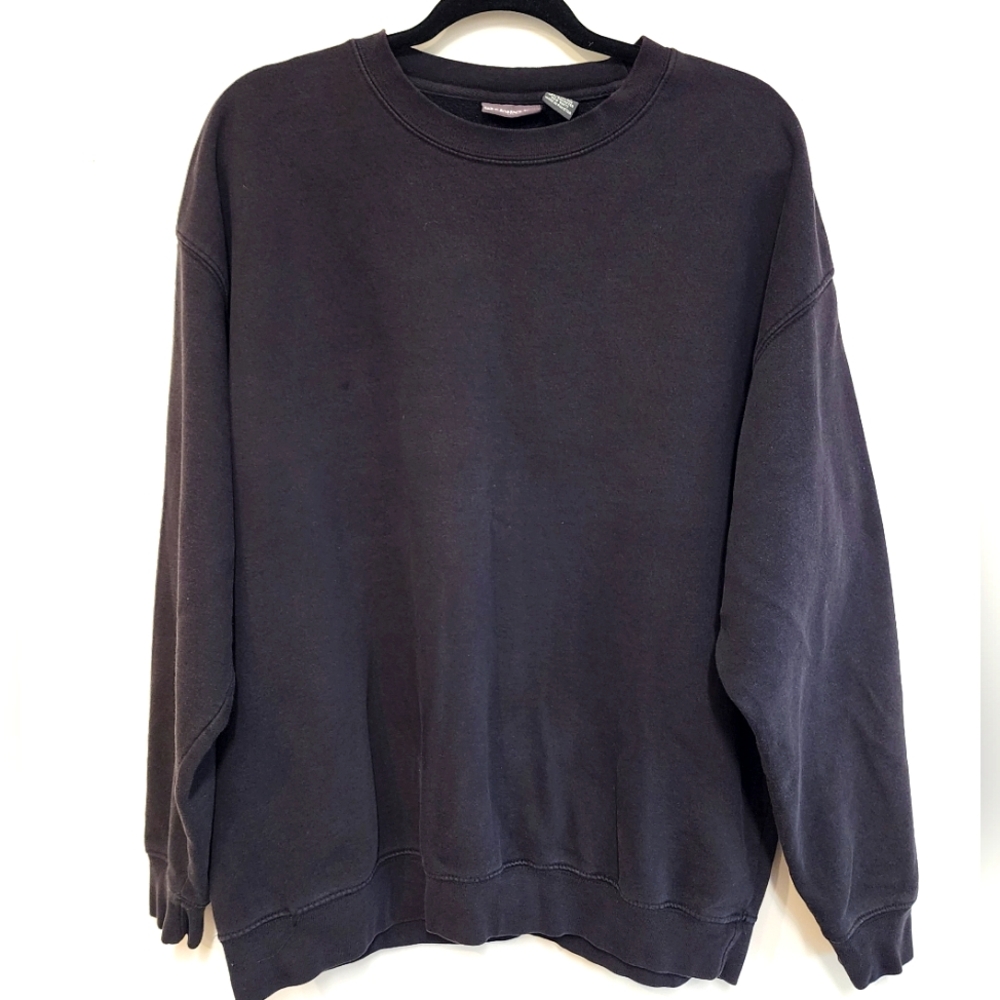 Saint John Bay Super Soft Cozy Black Sweatshirt Top Unisex Sweatshirt Size XL